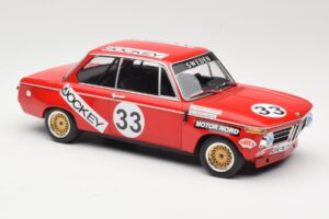 BMW 2002 Jockey Racing #33 B. Tobiasson / L. Nordstrom 6 Hours Nurburgring 1972 Minichamps 1:18 155722633 Kovina – slika 4 od 6