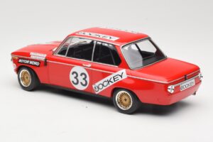 BMW 2002 Jockey Racing #33 B. Tobiasson / L. Nordstrom 6 Hours Nurburgring 1972 Minichamps 1:18 155722633 Kovina – slika 5 od 6