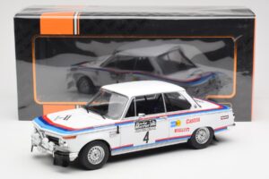 BMW 2002 #4 B. Waldegard / H. Thorzelius RAC Rally 1973 IXO 1:18 18RMC163 Kovina – slika 6 od 6