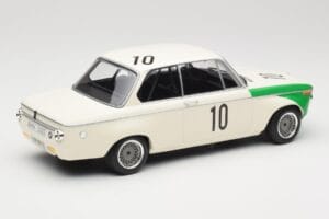BMW 2002 Tii E10 #10 H. Hahne / D. Quester Winners Nurburgring 1968 Minichamps 1:18 155682710 Kovina – slika 2 od 6