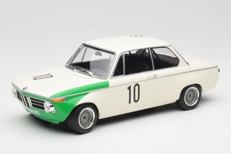 BMW 2002 Tii E10 #10 H. Hahne / D. Quester Winners Nurburgring 1968 Minichamps 1:18 155682710 Kovina