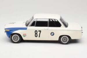 BMW 2002 Tii E10 #87 H. Hahne Grand Prix Brno 1969 Minichamps 1:18 155692787 Kovina – slika 3 od 6