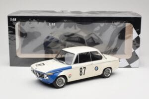 BMW 2002 Tii E10 #87 H. Hahne Grand Prix Brno 1969 Minichamps 1:18 155692787 Kovina – slika 6 od 6
