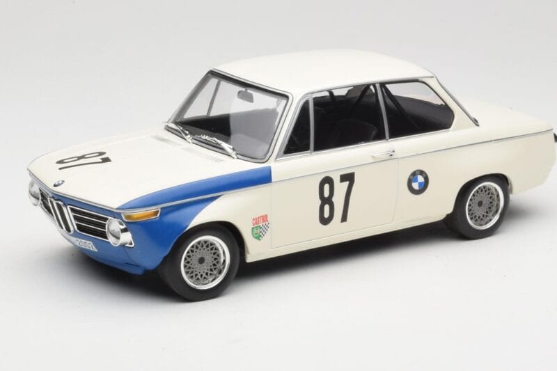 BMW 2002 Tii E10 #87 H. Hahne Grand Prix Brno 1969 Minichamps 1:18 155692787 Kovina