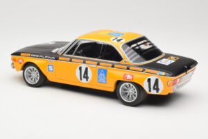 BMW 2800 CS BMW Alpina #14 H. Kelleners / G. Huber Winners 24 Hours of Spa 1970 Minichamps 1:18 155702714 Kovina – slika 5 od 6