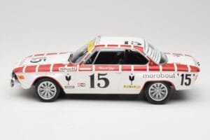 BMW 2800 CS E9 #15 Team Marabout Gaye / S. Braillard 24 Hours of Spa 1972 Minichamps 1:18 155722715 Kovina – slika 3 od 6