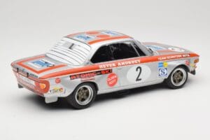 BMW 2800 CS E9 #2 Team Schnitzer J. Fitzpatrick / H. Heyer Winners Grand Prix Touring Cars Nurburgring 1972 Minichamps 1:18 1 – slika 2 od 6