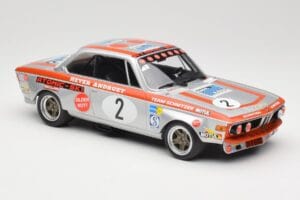 BMW 2800 CS E9 #2 Team Schnitzer J. Fitzpatrick / H. Heyer Winners Grand Prix Touring Cars Nurburgring 1972 Minichamps 1:18 1 – slika 4 od 6