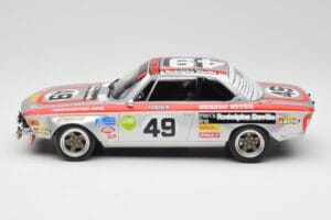 BMW 2800 CS E9 #49 Team Schnitzer G. Herzog / H. Heyer 24 Hours of Spa 1972 Minichamps 1:18 155722749 Kovina – slika 3 od 6