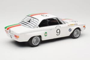 BMW 2800 CS E9 #9 Castrol BMW T. Moorkens / E. Haxhe 24 Hours of Spa 1971 Minichamps 1:18 155712709 Kovina – slika 2 od 6