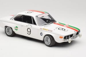 BMW 2800 CS E9 #9 Castrol BMW T. Moorkens / E. Haxhe 24 Hours of Spa 1971 Minichamps 1:18 155712709 Kovina – slika 4 od 6