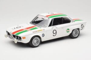 BMW 2800 CS E9 #9 Castrol BMW T. Moorkens / E. Haxhe 24 Hours of Spa 1971 Minichamps 1:18 155712709 Kovina