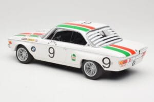 BMW 2800 CS E9 #9 Castrol BMW T. Moorkens / E. Haxhe 24 Hours of Spa 1971 Minichamps 1:18 155712709 Kovina – slika 5 od 6
