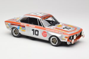 BMW 2800 CS Team Schnitzer #10 J. Fitzpatrick / J. Peltier Spa 1972 Minichamps 1:18 155722710 Kovina – slika 4 od 6