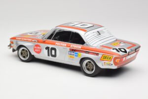 BMW 2800 CS Team Schnitzer #10 J. Fitzpatrick / J. Peltier Spa 1972 Minichamps 1:18 155722710 Kovina – slika 5 od 6