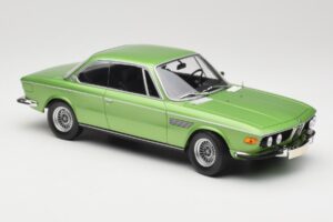 BMW 3.0 CSi E9 Green Metallic Minichamps 1:18 155028034 Kovina – slika 4 od 6