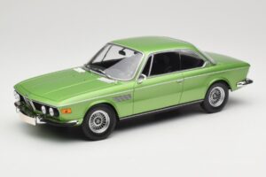 BMW 3.0 CSi E9 Green Metallic Minichamps 1:18 155028034 Kovina