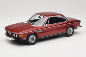 BMW 3.0 CSi E9 Red Metallic Minichamps 1:18 155028031 Kovina