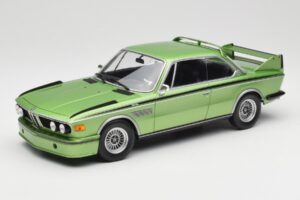 BMW 3.0 CSL E9 Green Metallic Minichamps 1:18 155028132 Kovina