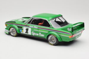 BMW 3.0 CSL E9 #1 Alpina G. Nilsson / D. Quester Winners Nürburgring 1977 Minichamps 1:18 155772501 Kovina – slika 5 od 6
