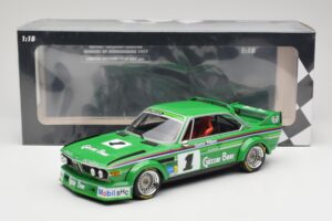 BMW 3.0 CSL E9 #1 Alpina G. Nilsson / D. Quester Winners Nürburgring 1977 Minichamps 1:18 155772501 Kovina – slika 6 od 6