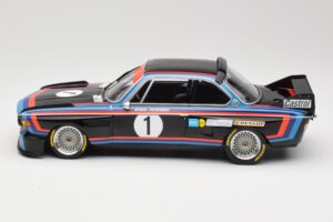 BMW 3.0 CSL E9 #1 BMW Motorsport H-J. Stuck Winner Norisring Trophy 1974 Minichamps 1:18 155742691 Kovina – slika 3 od 6