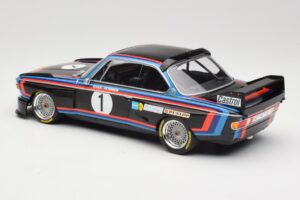 BMW 3.0 CSL E9 #1 BMW Motorsport H-J. Stuck Winner Norisring Trophy 1974 Minichamps 1:18 155742691 Kovina – slika 5 od 6