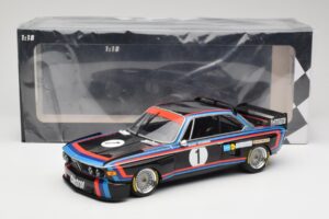 BMW 3.0 CSL E9 #1 BMW Motorsport H-J. Stuck Winner Norisring Trophy 1974 Minichamps 1:18 155742691 Kovina – slika 6 od 6