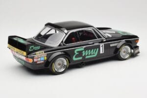 BMW 3.0 CSL E9 #1 F. Grano / P. Xhenceval GP Brno 1978 Minichamps 1:18 155782501 Kovina – slika 2 od 6