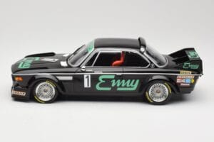 BMW 3.0 CSL E9 #1 F. Grano / P. Xhenceval GP Brno 1978 Minichamps 1:18 155782501 Kovina – slika 3 od 6
