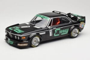 BMW 3.0 CSL E9 #1 F. Grano / P. Xhenceval GP Brno 1978 Minichamps 1:18 155782501 Kovina