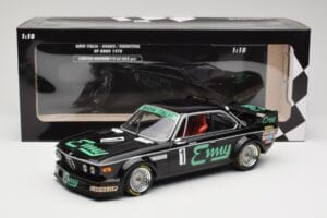 BMW 3.0 CSL E9 #1 F. Grano / P. Xhenceval GP Brno 1978 Minichamps 1:18 155782501 Kovina – slika 6 od 6