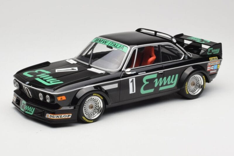 BMW 3.0 CSL E9 #1 F. Grano / P. Xhenceval GP Brno 1978 Minichamps 1:18 155782501 Kovina