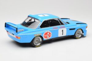 BMW 3.0 CSL E9 #1 Precision Liegeoise J. Peltier / C. Lafosse Winners 4 Hours Monza 1974 Minichamps 1:18 155742681 Kovina – slika 2 od 6