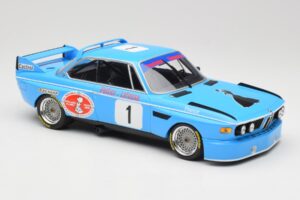 BMW 3.0 CSL E9 #1 Precision Liegeoise J. Peltier / C. Lafosse Winners 4 Hours Monza 1974 Minichamps 1:18 155742681 Kovina – slika 3 od 6