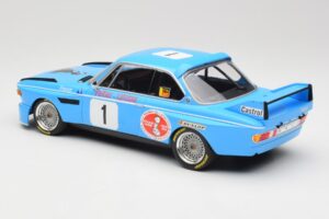 BMW 3.0 CSL E9 #1 Precision Liegeoise J. Peltier / C. Lafosse Winners 4 Hours Monza 1974 Minichamps 1:18 155742681 Kovina – slika 4 od 6