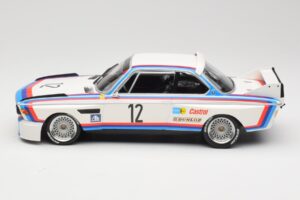 BMW 3.0 CSL E9 #12 BMW Motorsport C. Amon / H-J. Stuck Winners 6 Hours Nurburgring 1973 Minichamps 1:18 155732612 Kovina – slika 3 od 6