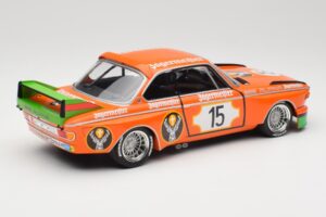 BMW 3.0 CSL E9 #15 Jägermeister Racing N. Lauda / G. Joisten 6 Hours Nurburgring 1973 Minichamps 1:18 155732615 Kovina – slika 2 od 6