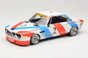 BMW 3.0 CSL E9 #2 Luigi Racing A. de Fierlant / P. Xhenceval Winners 24 Hours of Spa 1975 Minichamps 1:18 155752602 Kovina