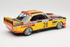 BMW 3.0 CSL E9 #20 BMW Faltz Alpina W. Werner / H. Schommers Norisring Trophy 1974 Minichamps 1:18 155742620 Kovina – slika 2 od 6