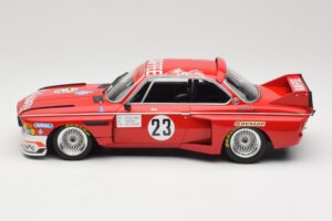 BMW 3.0 CSL E9 #23 Faltz Alpina A. de Fierlant / H. Grohs Zandvoort Trophy 1975 Minichamps 1:18 155752623 Kovina – slika 3 od 6