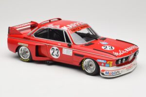 BMW 3.0 CSL E9 #23 Faltz Alpina A. de Fierlant / H. Grohs Zandvoort Trophy 1975 Minichamps 1:18 155752623 Kovina – slika 4 od 6