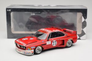 BMW 3.0 CSL E9 #23 Faltz Alpina A. de Fierlant / H. Grohs Zandvoort Trophy 1975 Minichamps 1:18 155752623 Kovina – slika 6 od 6