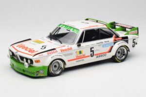 BMW 3.0 CSL E9 #5 Assoc Interim J-C. Chavan / A. Detrin Winners 24 Hours of Spa 1976 Minichamps 1:18 155762505 Kovina