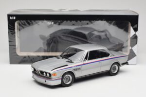 BMW 3.0 CSL E9 Polaris Silver Minichamps 1:18 155028135 Kovina – slika 6 od 6