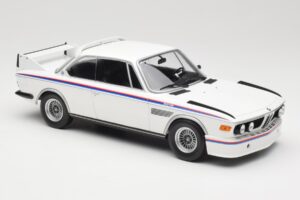 BMW 3.0 CSL E9 Bela Minichamps 1:18 155028136 Kovina – slika 4 od 6