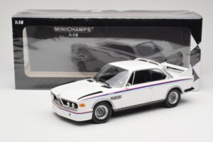 BMW 3.0 CSL E9 Bela Minichamps 1:18 155028136 Kovina – slika 6 od 6