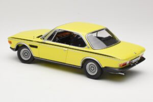 BMW 3.0 CSL E9 Rumena Minichamps 1:18 80430137980 Kovina – slika 7 od 8