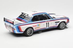 BMW 3.0 CSL #11 C. Amon / H. Stuck 24 Hours of Spa 1973 AUTOart 1:18 87347 Kovina – slika 3 od 8