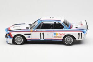 BMW 3.0 CSL #11 C. Amon / H. Stuck 24 Hours of Spa 1973 AUTOart 1:18 87347 Kovina – slika 4 od 8